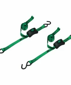MotoMaster 1,200-lb Cam Buckle Tie Down, Quick Release, 1-in X 6-ft, 2-pk