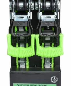 MotoMaster 1,500-lb Reflective Ratchet Tie Down Strap, With Padded D-Handle, 1-in X 12-ft, 2-pk -Cheap MotoMaster Store 1 500 lb 12 reflective strap ratchet tie downs 2 pack 3e37c618 311e 4cd6 942b ef3d2901a83a