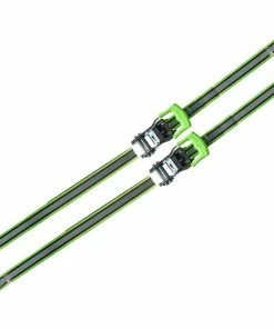 MotoMaster 1,500-lb Reflective Ratchet Tie Down Strap, With Padded D-Handle, 1-in X 12-ft, 2-pk