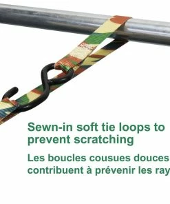 MotoMaster 1,500-lb Ratchet Tie Down Straps, 1-in X 14-ft, 4-pk -Cheap MotoMaster Store 1 500 lb 14 camo ratchet tie down 4 pack d9a8e7de 7815 4733 bee9 9bbe8778ee85