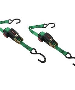 MotoMaster 1,500-lb Rocker Ratchet Tie Down, 1-in X 15-ft, 2-pk