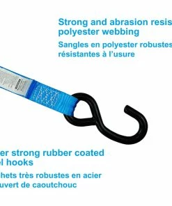 MotoMaster 1,800-lb Watercraft Ratchet Tie Down Strap, 1-in X 10-ft -Cheap MotoMaster Store 1 800 lb ratchet tie down strap 10 ft 5ba6b996 317c 4f29 a859 cea5d241486c