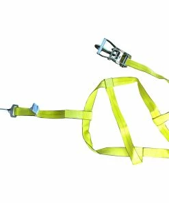 MotoMaster 10,000-lb Tire Bonnet Ratchet Tie Down Strap, 2-in