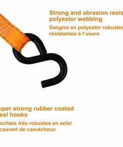 MotoMaster 3,000-lb Padded Handle Ratchet Tie Down Straps, 1.25-in X 10-ft, 2-pk -Cheap MotoMaster Store 10ft 3 000lb padded ratchet tie downs 2pk 10fbc372 c578 4409 bfec b54eda8eba71
