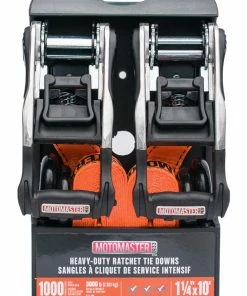 MotoMaster 3,000-lb Heavy-Duty Ratchet Tie Down Straps, With Power Grip Padded Handles , 1.25-in X 10-ft, 2-pk -Cheap MotoMaster Store 10ft 3 000lb ratchetx tie downs 2pk a40d8c6b 8d97 41a5 aebd 2031d2ccd745