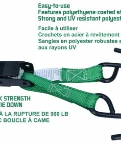 MotoMaster 900-lb Cambuckle Tie Down Straps, Weatherproof, 1-in X 10-ft, 4-pk -Cheap MotoMaster Store 10ft 900lb cambuckle tie downs 4pk 2f48c397 c047 46fd a8f1 18ab8cfaaa49