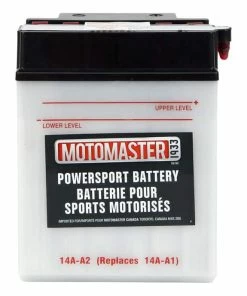 MOTOMASTER Powersports Battery, 14A-A2