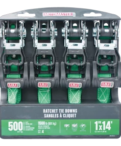 MotoMaster 1,500-lb Ratchet Tie Down Straps, With Padded Handle, 1-in X 10-ft, 4-pk -Cheap MotoMaster Store 14ft 1 500lb padded oversized ratchet 4pk 3b6bc6cb 47ca 407f 831a 3a3dcd6df90f