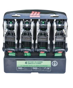 MotoMaster 1,500-lb Ratchet Tie Down, With Padded D-Handle, 1-in X 14-ft, 4-pk 9 MotoMaster 1,500-lb Ratchet Tie Down, With Padded D-Handle, 1-in X 14-ft, 4-pk -Cheap MotoMaster Store 14ft 1 500lb ratchetx tie downs 4 pk 7a1b39b2 64eb 4a27 a7a8 253612576b75