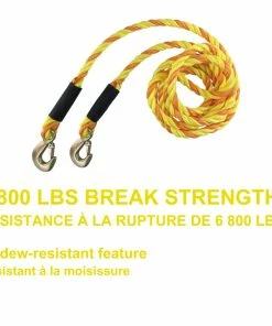 MotoMaster 6,800-lb Tow Rope, With Rust-Resistant Hooks, 5/8-in X 14-ft -Cheap MotoMaster Store 14ft 6 800lb tow rope w hooks 1pk 8f4208c1 dfe6 409b b35b d43abde05074