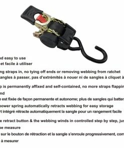 MotoMaster 1,500-lb Retractable Transom Tie Down Strap, 1-in X 6-ft, 2-pk -Cheap MotoMaster Store 1500 lb 1 x 6 retractable transom strap 2 pack 78802a35 ff6b 499e 9707 f95f18c5af83