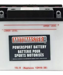 MOTOMASTER Powersports Battery, 16L-B