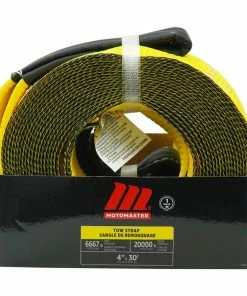MotoMaster 20,000-lb Tow Strap, 4-in X 30-ft