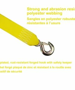 MotoMaster 2,000-lb ATV Tow Strap With Hook, 2-in X 20-ft -Cheap MotoMaster Store 20ft 2 000lb atv tow strap w hook 1pk a46df5cb 4eee 47ae 8442 6325fce99869