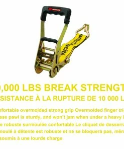 MotoMaster 10,000-lb Ratchet Tie Down Strap, Abrasion Resistant, 2-in X 27 Ft -Cheap MotoMaster Store 27ft 10 000lb double j hook ratchet 1pk 1ae9b2bc 550d 4d75 abe7 d5f59a069913