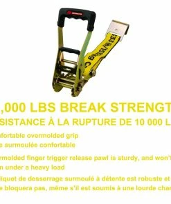 MotoMaster 10,000-lb Commercial Ratchet Tie Down Strap, With Flat Hook, 2-in X 27-ft 6 MotoMaster 10,000-lb Commercial Ratchet Tie Down Strap, With Flat Hook, 2-in X 27-ft -Cheap MotoMaster Store 27ft 10 000lb flat hook ratchet tie down 1pk dc4e9d1f 38dc 4d20 87d5 744b773dbf9d