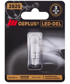 MotoMaster 2825 OEPLUS® LED Mini Bulb, 1-pk