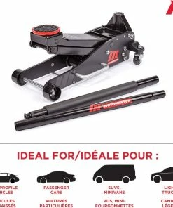 MotoMaster Hybrid Aluminum & Steel Garage Jack, 3-Ton 26 MotoMaster Hybrid Aluminum & Steel Garage Jack, 3-Ton -Cheap MotoMaster Store 3 ton aluminum steel garage jack 0f8cc2a0 f032 494b 9aa4 8d616ce69376