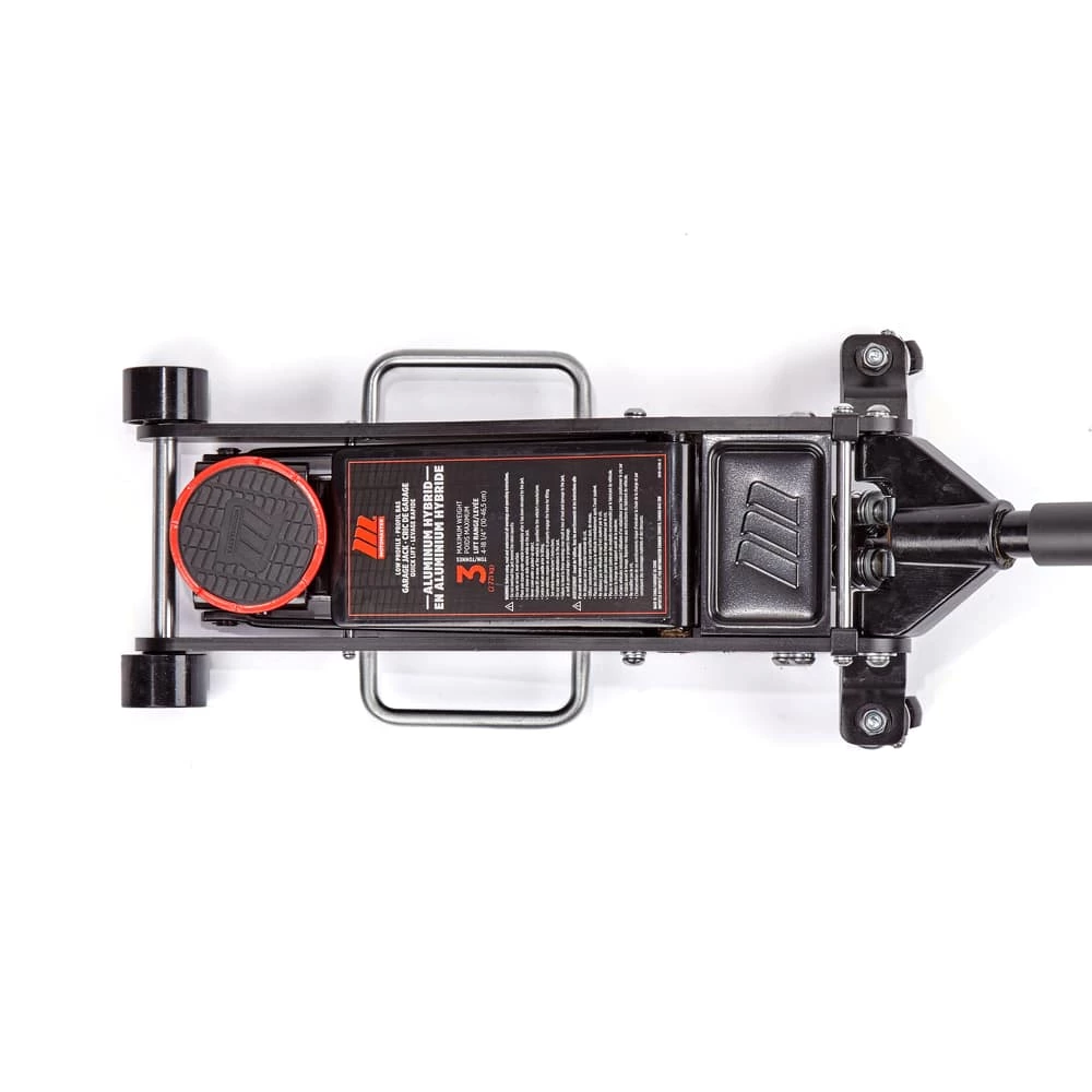 MotoMaster Hybrid Aluminum & Steel Garage Jack, 3-Ton 4 MotoMaster Hybrid Aluminum & Steel Garage Jack, 3-Ton - Image 4