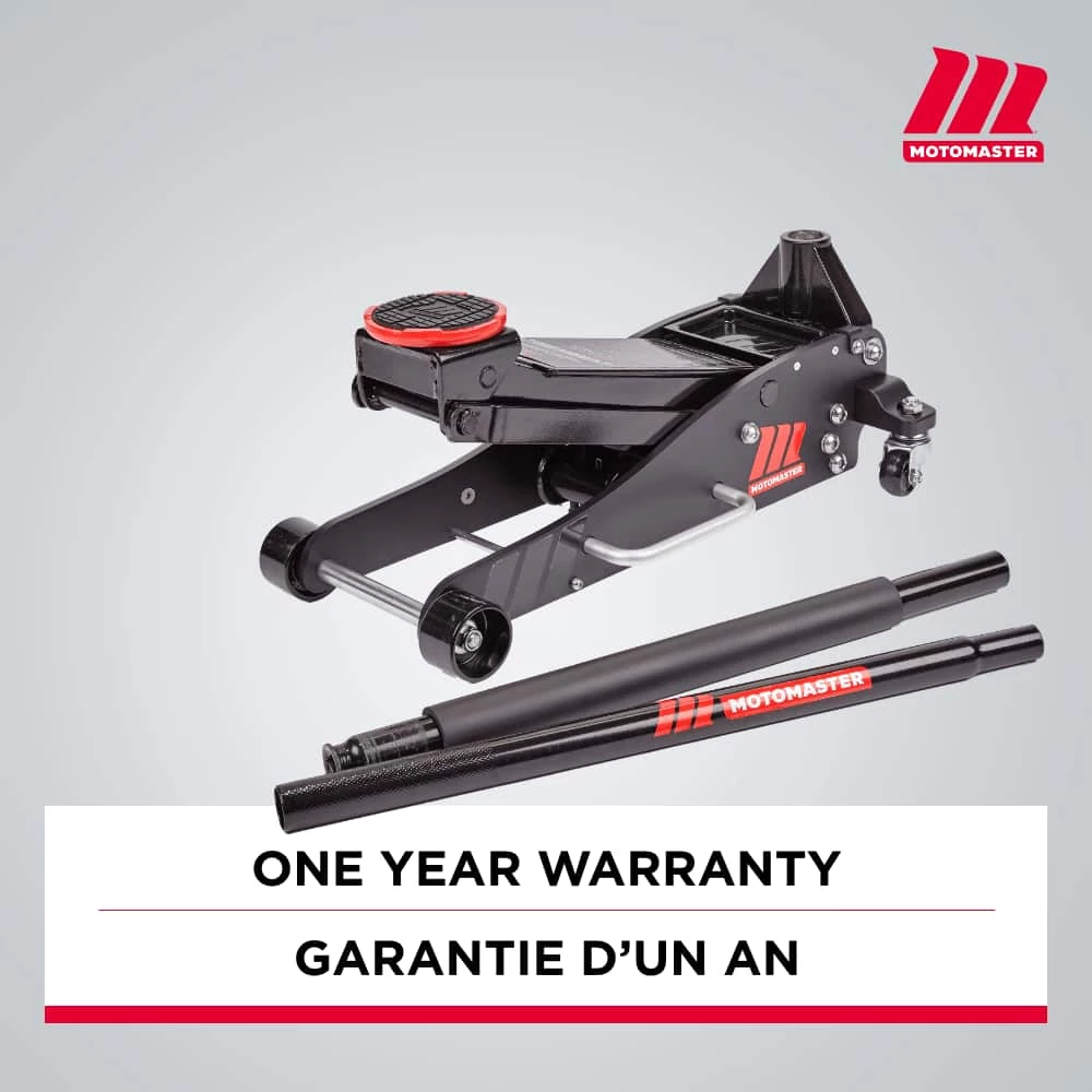 MotoMaster Hybrid Aluminum & Steel Garage Jack, 3-Ton 10 MotoMaster Hybrid Aluminum & Steel Garage Jack, 3-Ton - Image 10