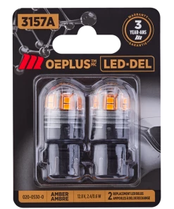MotoMaster 3157A OEPLUS® LED Mini Bulbs, 2-pk