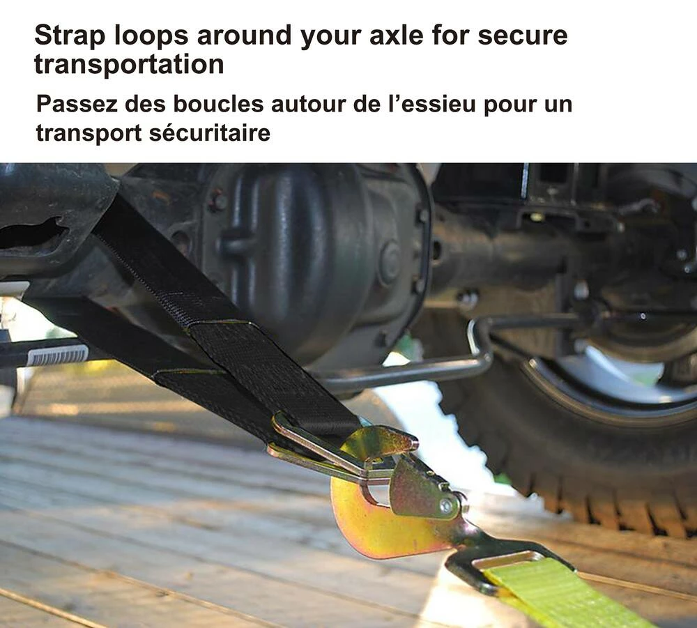 MotoMaster 10,000-lb Axle Strap, With D-rings, 2-in X 31-in 2 MotoMaster 10,000-lb Axle Strap, With D-rings, 2-in X 31-in - Image 2