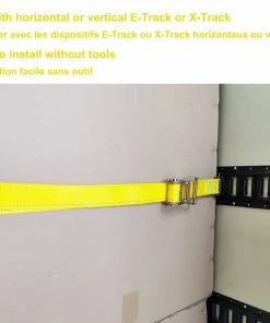 MotoMaster 4,000-lb Commercial Ratchet Tie Down Strap, With E-Fitting, 2-in X 12-ft -Cheap MotoMaster Store 4 000 lb 2 x12 e track tie down ab1be0a1 ba7e 42fa a064 204c7e88c03f