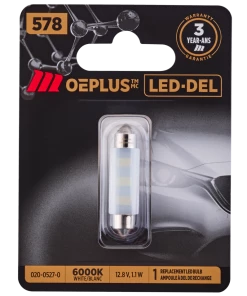 MotoMaster 578 OEPLUS® LED Mini Bulb, 1-pk