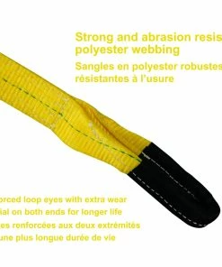 MotoMaster 6,4000-lb Web Lifting Sling, 2-in X 6-ft -Cheap MotoMaster Store 6ft 6 400lb web sling 2 ply 1pk 029755f4 9703 48c6 95c9 718ea7a5b863
