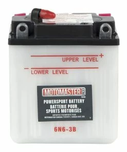 MOTOMASTER Powersports Battery, 6N6-3B