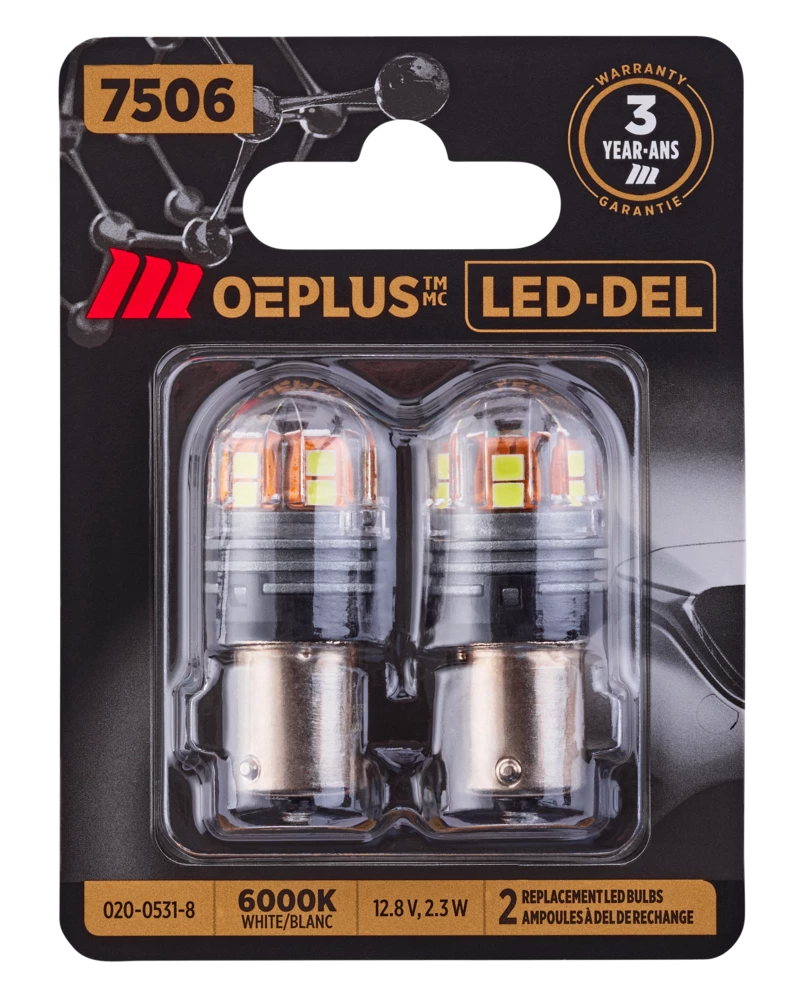 MotoMaster 7506 OEPLUS® LED Mini Bulbs, 2-pk 1 MotoMaster 7506 OEPLUS® LED Mini Bulbs, 2-pk