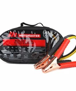 MotoMaster Light-Duty Booster/Jumper Cables, 8-Gauge, 10-ft -Cheap MotoMaster Store 8 gauge booster cables 10 feet 6fbae9b8 cb63 45c3 b22e a64cce35ac9c