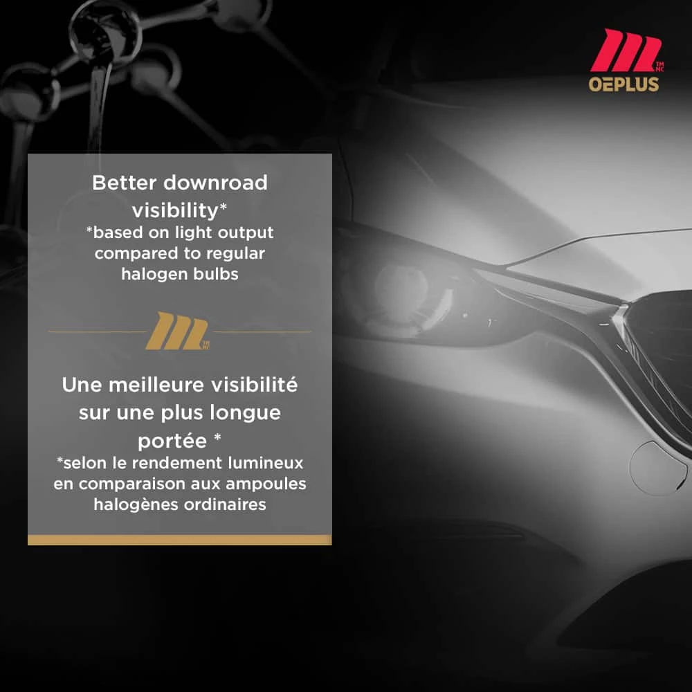 9006 MotoMaster OEPLUS® LED Headlight Bulb, 6000k Cool White Light, 2-pk 11 9006 MotoMaster OEPLUS® LED Headlight Bulb, 6000k Cool White Light, 2-pk - Image 11