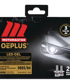 9003 MotoMaster OEPLUS® LED Headlight Bulb, 6000k Cool White Light, 2-pk