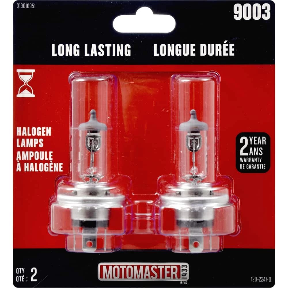 9003 MotoMaster Long Lasting Halogen Bulb, 2-pk 1 9003 MotoMaster Long Lasting Halogen Bulb, 2-pk