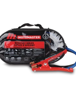 MotoMaster Medium-Duty Booster/Jumper Cables, 6-Gauge, 12-ft