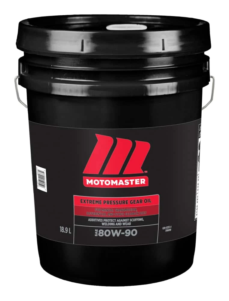 MotoMaster Certified 80W90 Extreme Pressure Gear Oil, 18.9-L 2 MotoMaster Certified 80W90 Extreme Pressure Gear Oil, 18.9-L - Image 2
