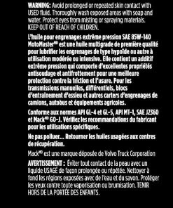 MotoMaster Extreme Pressure Gear Oil Protection Against Friction & Wear, 18.9-L 5 MotoMaster Extreme Pressure Gear Oil Protection Against Friction & Wear, 18.9-L -Cheap MotoMaster Store certified extreme pressure 85w140 gear oil 20l 1eeb63b2 d124 449f 8fba 9696ba3bd73b