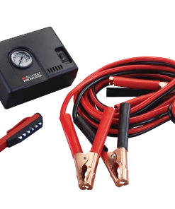 MotoMaster Executive Safety Kit With Booster Cables, Air Compressor & LED Flares -Cheap MotoMaster Store executive safety kit 257cd175 f019 4967 acfd 10d1a8ef058a