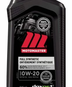 MotoMaster 0W20 Synthetic Engine/Motor Oil, 946-mL