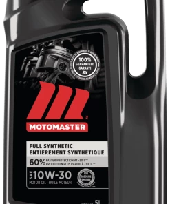 MotoMaster 10W30 Synthetic Engine/Motor Oil, 5-L