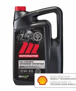 MotoMaster 5W30 Synthetic Engine/Motor Oil, 5-L