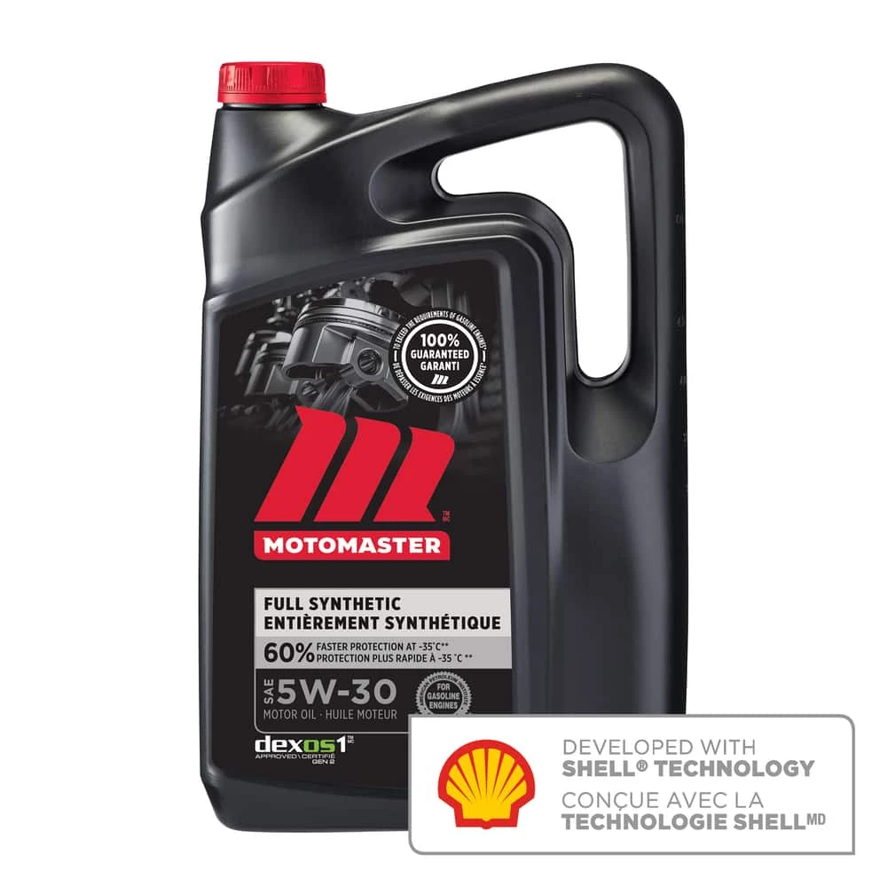 MotoMaster 5W30 Synthetic Engine/Motor Oil, 5-L 1 MotoMaster 5W30 Synthetic Engine/Motor Oil, 5-L