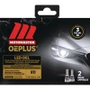 H11 MotoMaster OEPLUS® LED Headlight Bulb, 6000k Cool White Light, 2-pk