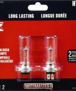 H7 MotoMaster Long Lasting Halogen Bulb, 2-pk