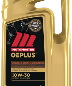 MotoMaster OEPLUS European Premium 0W30 Synthetic Engine/Motor Oil, 5-L