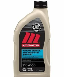 MotoMaster Synthetic Outboard Marine Engine Oil 10W30, 946-mL