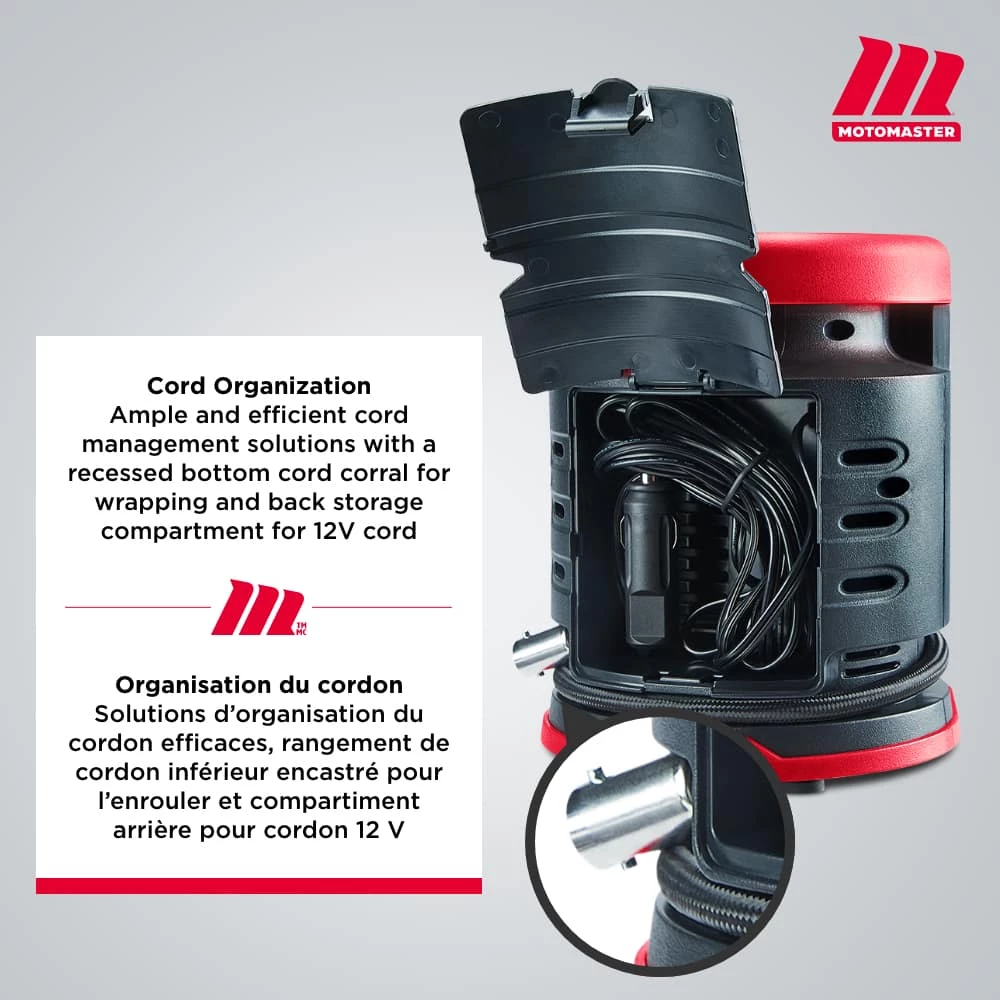 MotoMaster Mighty Quiet Inflator 9 MotoMaster Mighty Quiet Inflator - Image 9