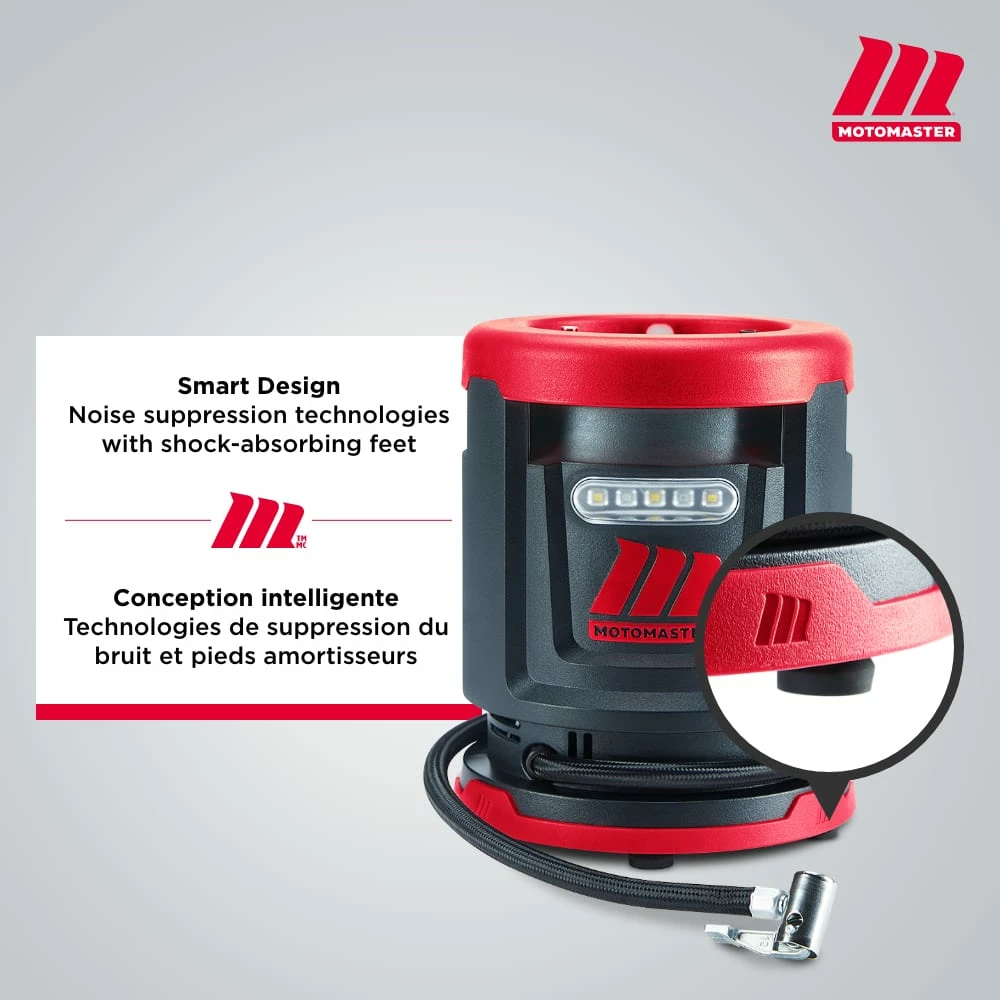 MotoMaster Mighty Quiet Inflator 7 MotoMaster Mighty Quiet Inflator - Image 7