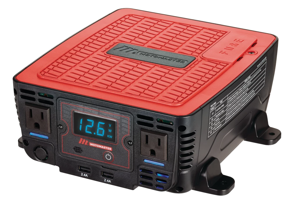 MotoMaster Power Inverter, 1500W, Includes Battery Cables 1 MotoMaster Power Inverter, 1500W, Includes Battery Cables